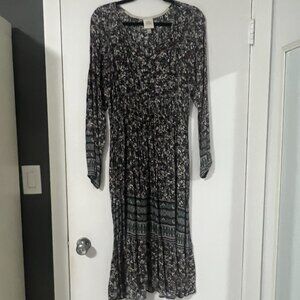Knox Rose Peasant Style Dress - Size Medium